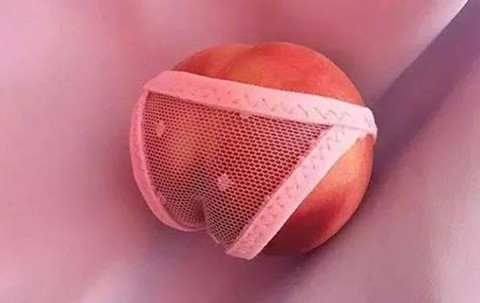 包装精美的桃子