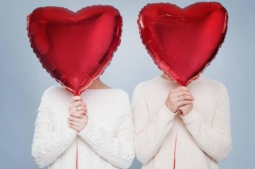 爱心气球